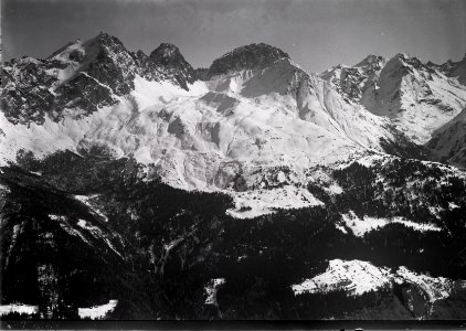 ETH-BIB-Piz Mitgel, Piz Ela, Corn da Tinizong v. W. aus 3000 m-Inlandflüge-LBS MH01-004458