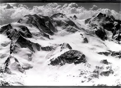 ETH-BIB-Piz Plaü, Piz Zupo, Piz Bernina v. N. O.-Inlandflüge-LBS MH01-005078