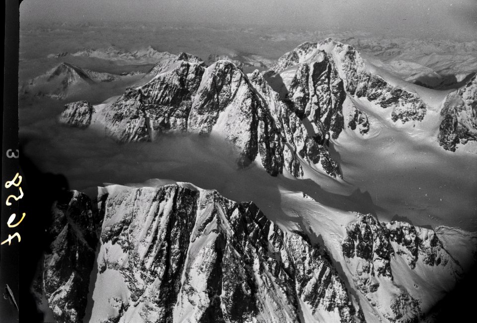 ETH-BIB-Piz Roseg, Piz Tschierva, Piz Scerscen und Piz Bernina von SW gesehen-Inlandflüge-LBS MH01-007658
