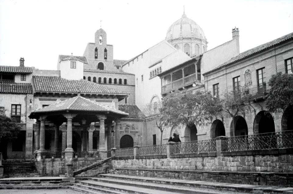 ETH-BIB-Plaça Major, Poble Espanyol, Barcelona-Nordafrikaflug 1932-LBS MH02-13-0614