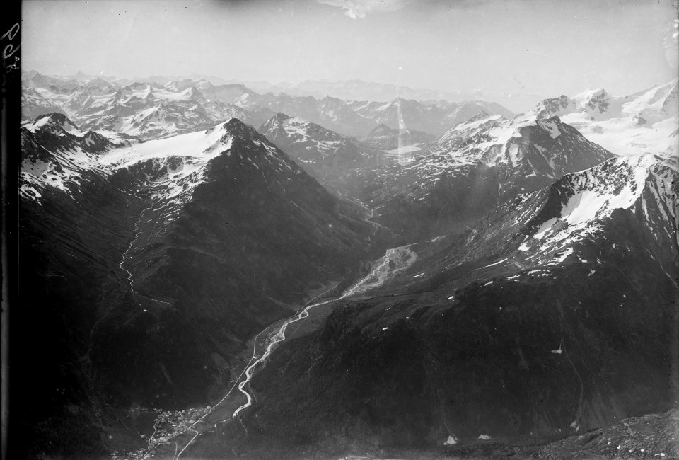 ETH-BIB-Pontresina, Berninapass aus 3800 m-Inlandflüge-LBS MH01-000869