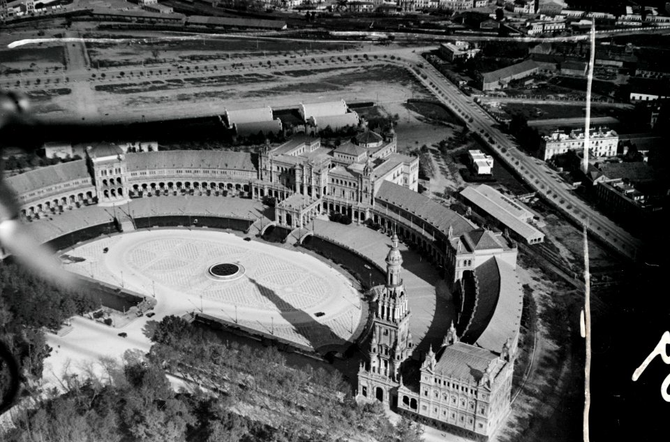 ETH-BIB-Plaza de España in Sevilla-Nordafrikaflug 1932-LBS MH02-13-0568