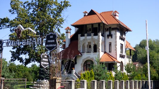 Transylvania architecture village photo