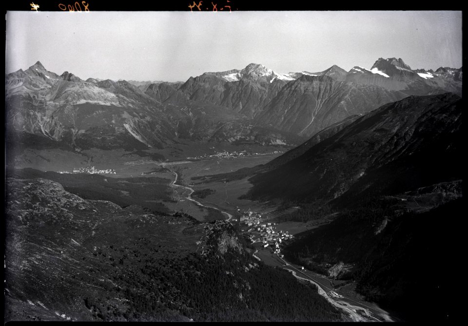 ETH-BIB-Pontresina, Muottas, Muragl, Celerina, Samedan-Inlandflüge-LBS MH01-008060