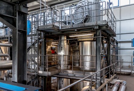 Boiler bake incinerators