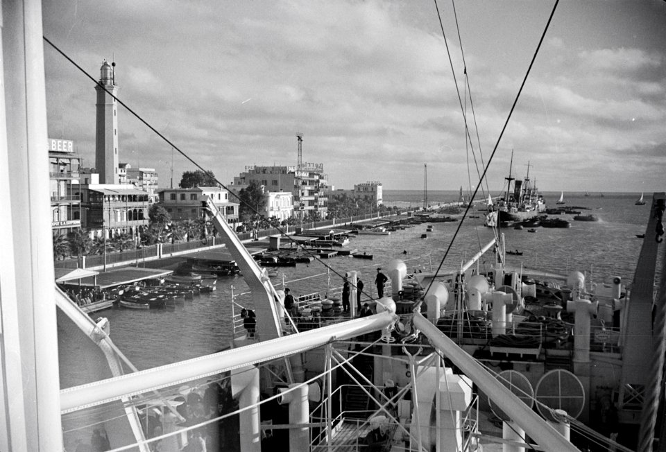 ETH-BIB-Port Said, Ägypten-Abessinienflug 1934-LBS MH02-22-0836