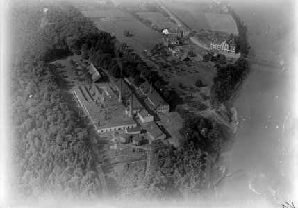 ETH-BIB-Rheinfelden, Alte Saline und Restaurant Rheinlust mit Zollamt-Inlandflüge-LBS MH03-1080