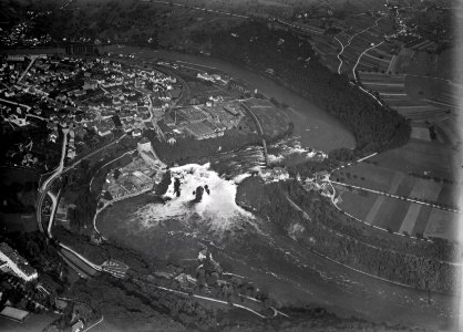 ETH-BIB-Rheinfall, Neuhausen v. W. aus 500 m-Inlandflüge-LBS MH01-000929
