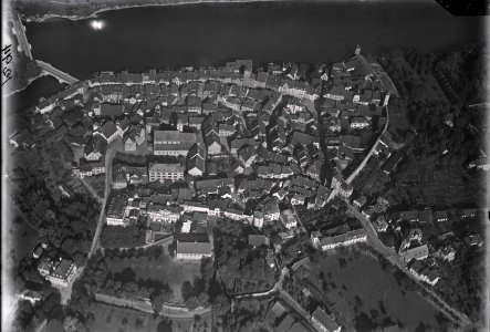 ETH-BIB-Rheinfelden, Stadtmauer aus 300 m-Inlandflüge-LBS MH01-001294