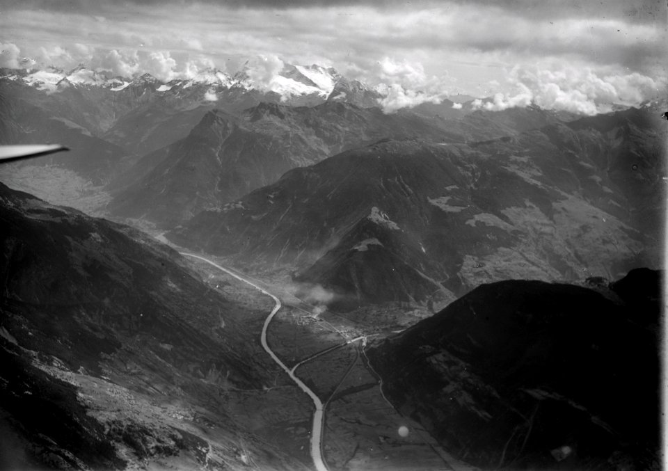 ETH-BIB-Rhônetal, Übersicht, Visp aus 4000 m-Inlandflüge-LBS MH01-000210