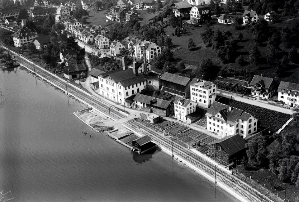 ETH-BIB-Richterswil, Brauerei Horn-Inlandflüge-LBS MH03-0789