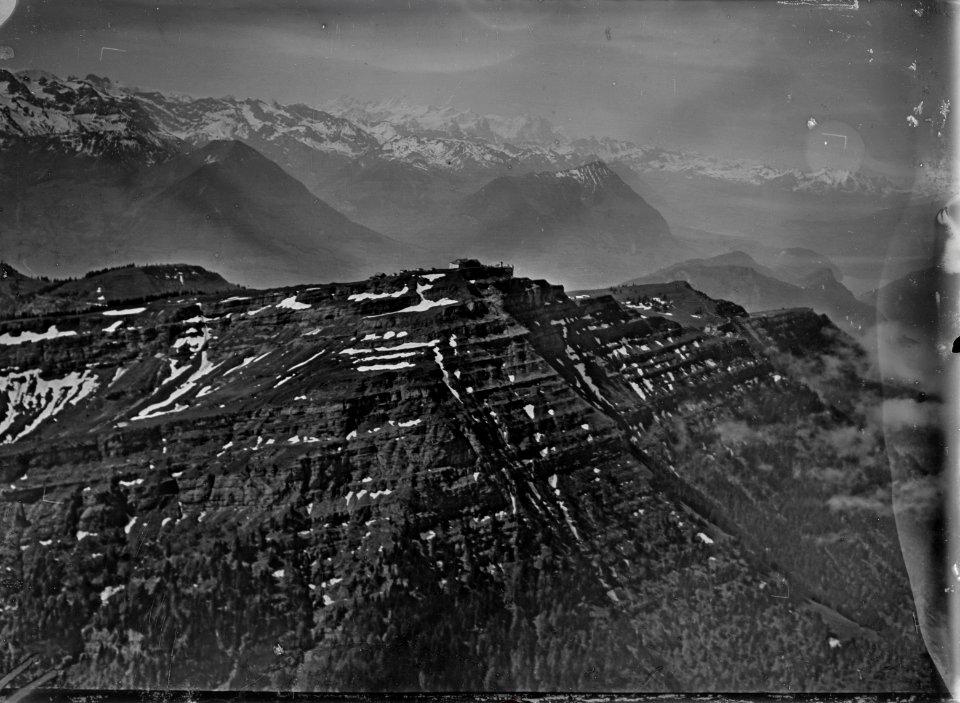 ETH-BIB-Rigi, Rigi Kulm, Berneralpen, Sarnersee v. N. O.-Inlandflüge-LBS MH01-001721