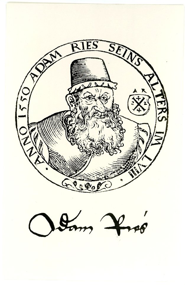 ETH-BIB-Ries, Adam (1492-1559)-Portrait-Portr 01773