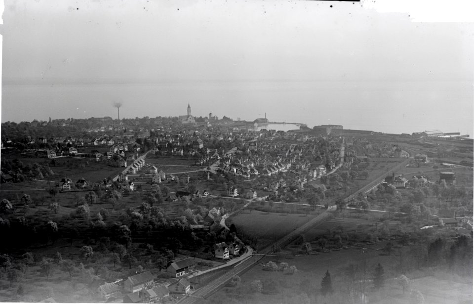 ETH-BIB-Romanshorn v. s. W. aus 300 m-Inlandflüge-LBS MH01-004111