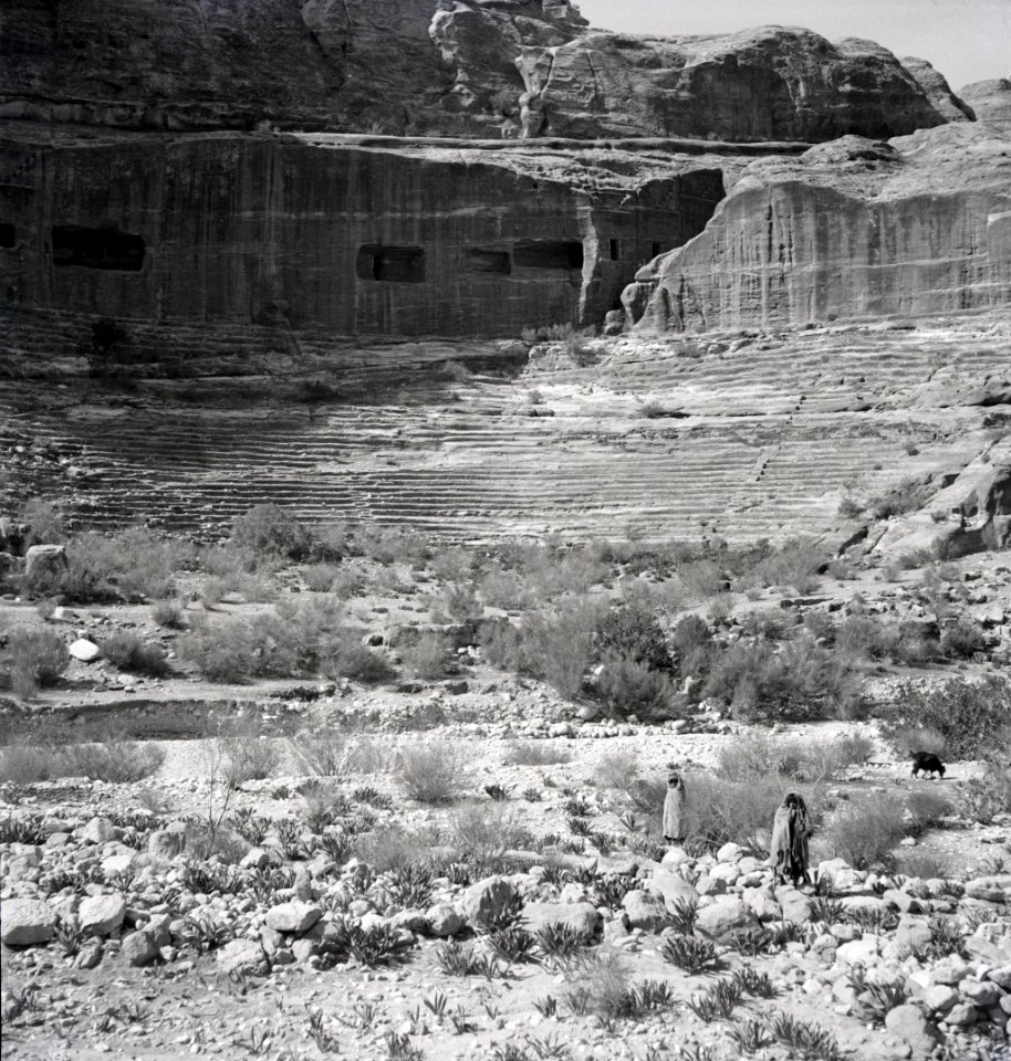 ETH-BIB-Römisches Theater, Petra-Abessinienflug 1934-LBS MH02-22-0095