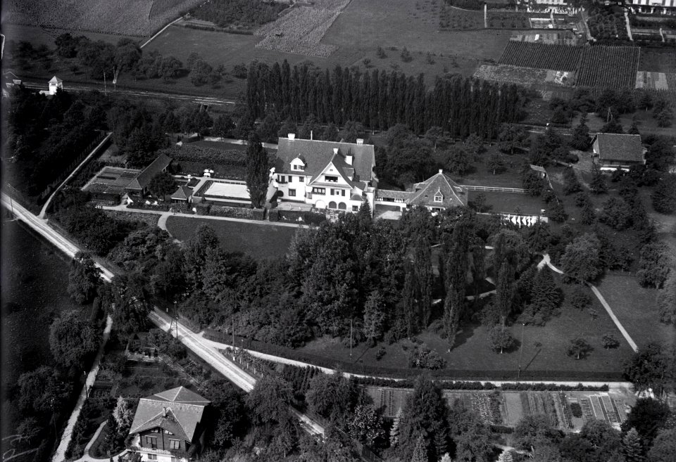 ETH-BIB-Rüschlikon, Villa von Herrn Oberst Schwarzenbach-Inlandflüge-LBS MH03-0849