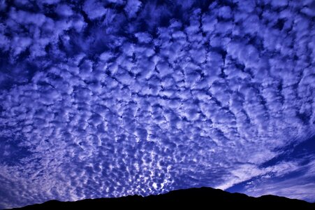 Mysterious clouds sky the sky in the background