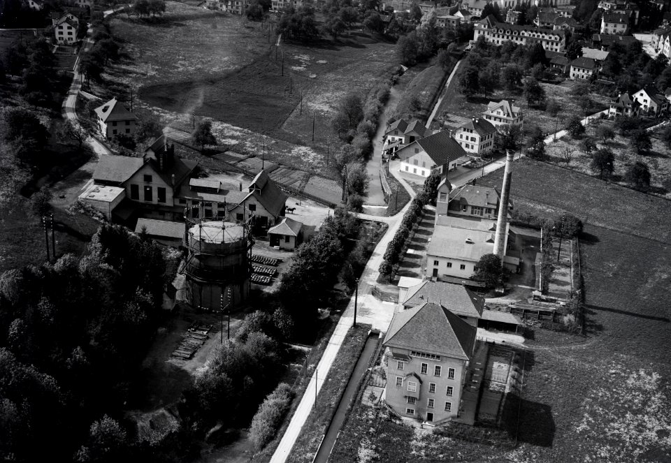 ETH-BIB-Rüti, Gaswerk Rüti-Inlandflüge-LBS MH03-0852