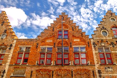 Architecture medieval bruges