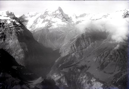 ETH-BIB-Sand, Sandalp, Sandpass, Selbstsanft, Tödi v. N. aus 3500 m-Inlandflüge-LBS MH01-004759