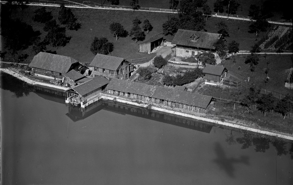 ETH-BIB-Sarnen-Wilerbad, Schreinerei-Drechslerei Läubli-Inlandflüge-LBS MH03-0876