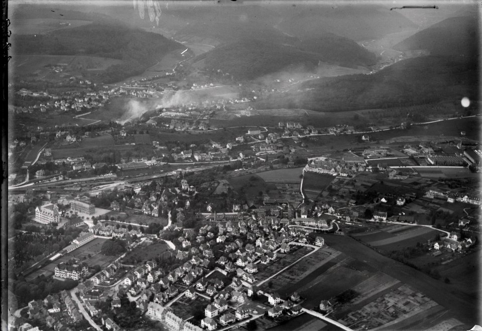 ETH-BIB-Schaffhausen, Merishausertal v. S. aus 500 m-Inlandflüge-LBS MH01-002283
