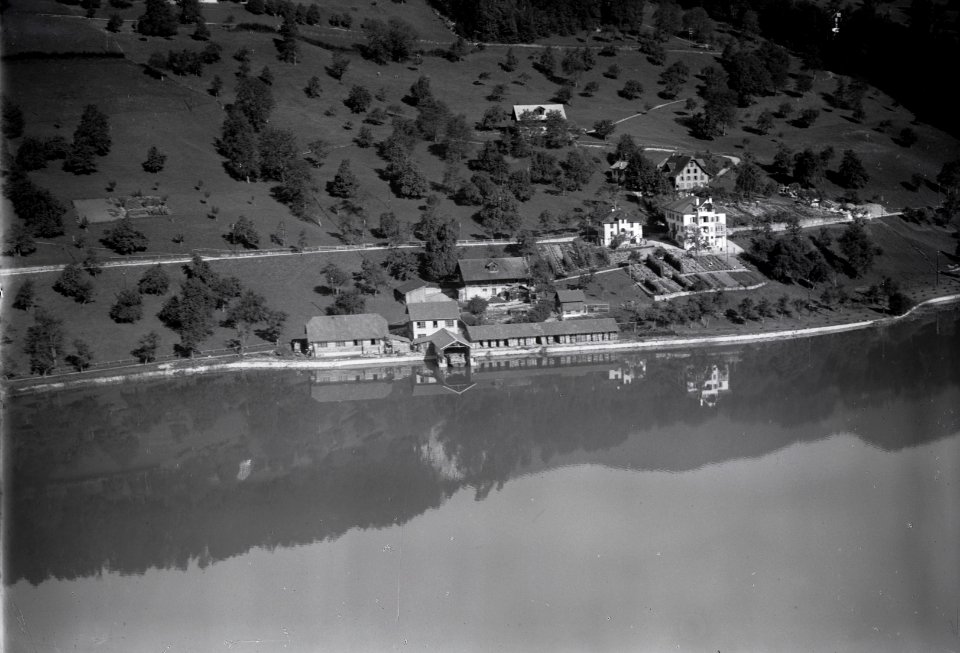 ETH-BIB-Sarnen-Wilerbad, Schreinerei-Drechslerei Läubli-Inlandflüge-LBS MH03-0877