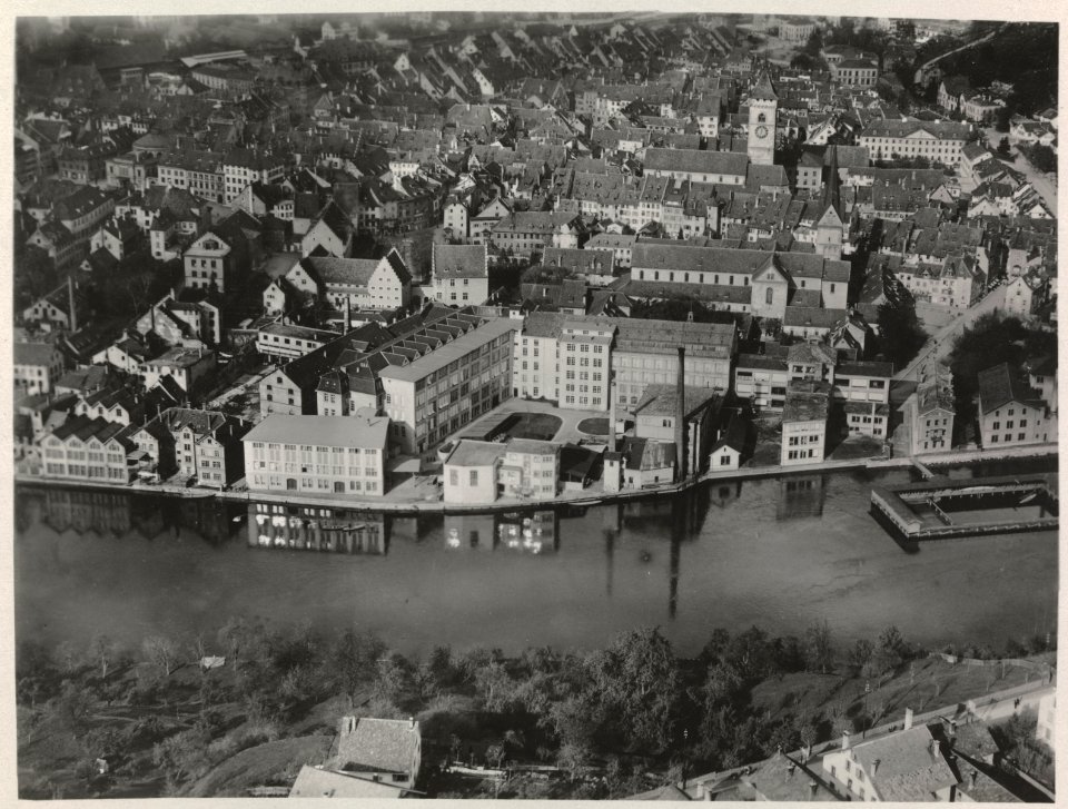 ETH-BIB-Schaffhausen, Uhrenfabrik IWC (International Watch Company)-Inlandflüge-LBS MH03-1245