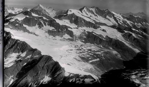 ETH-BIB-Schawarzberggletscher, Mischabel, Mattmark v. S.-Inlandflüge-LBS MH01-002047