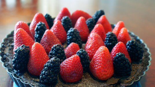 Strawberry sweet fruit photo