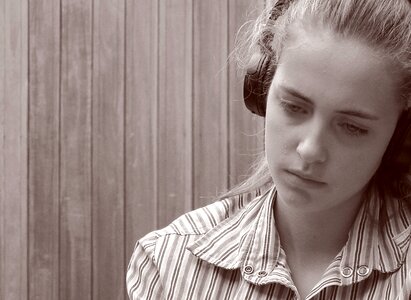 Vintage focus the melancholic