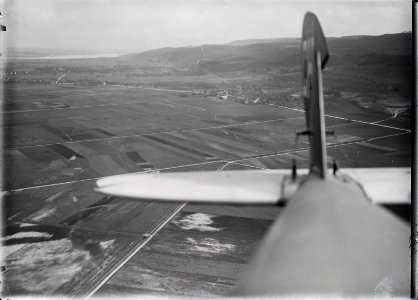 ETH-BIB-Schwamendingen, Zürich, Flugplatz-Mattenhof, Aero-Luftbildverlagsanstalt, Comte-Inlandflüge-LBS MH01-000591
