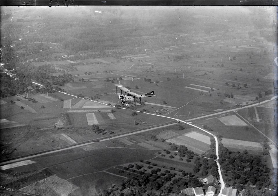 ETH-BIB-Schwerzenbach, Glatt mit Flugzeug aus 300 m-Inlandflüge-LBS MH01-004263