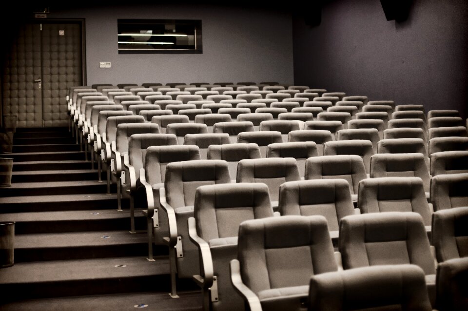 Indoors theater architecture