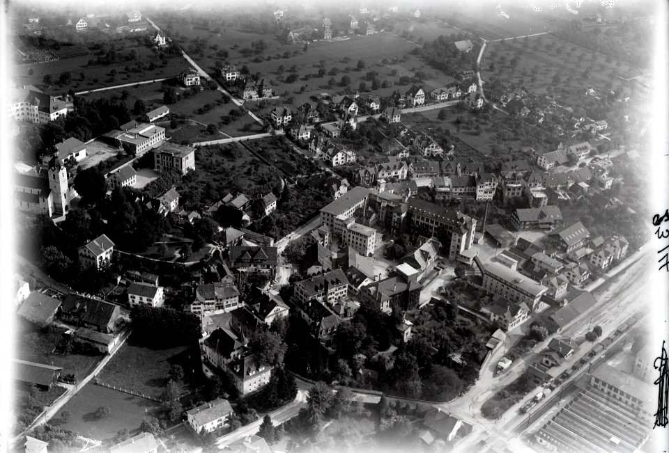 ETH-BIB-Schönenwerd, Bally Schuhfabriken AG aus 200 m-Inlandflüge-LBS MH01-002314