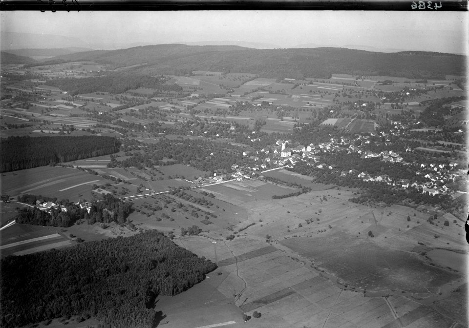 ETH-BIB-Seengen, Schloss Hallwil, Eichenberg aus 500 m-Inlandflüge-LBS MH01-004386