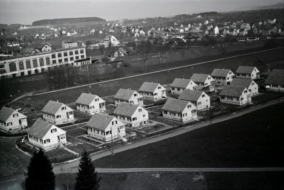ETH-BIB-Seebach, Gebr. Gauss Maschinenfabrik; Wohnkolonie Grubenacker-Inlandflüge-LBS MH05-86-08