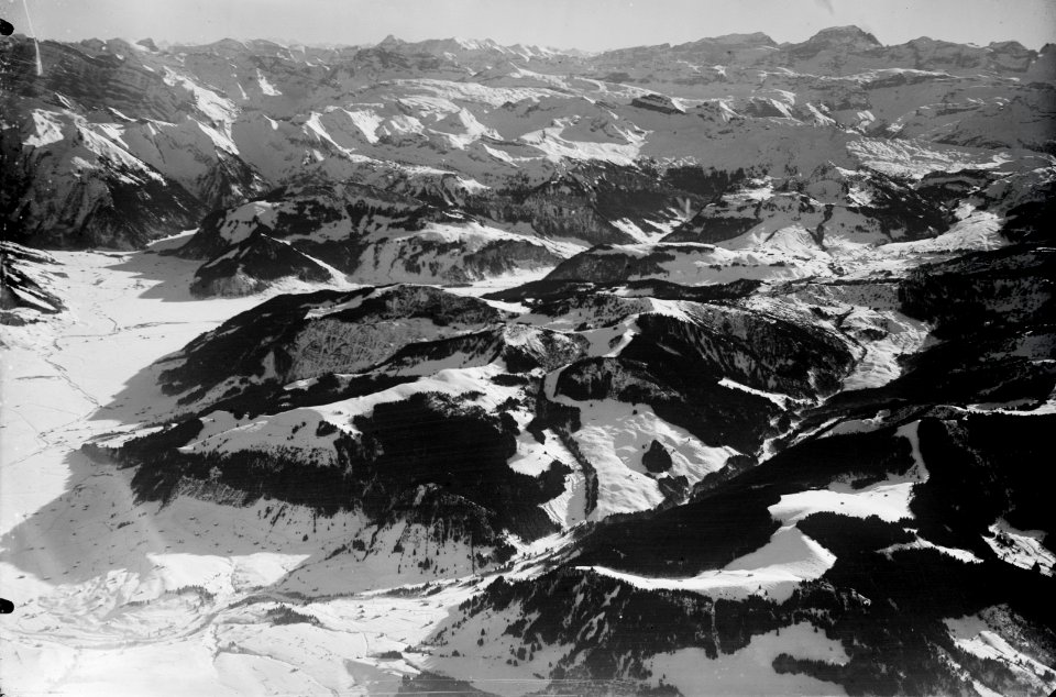 ETH-BIB-Sihltal, Glärnisch, Tödi v. N. aus 2600 m-Inlandflüge-LBS MH01-000264