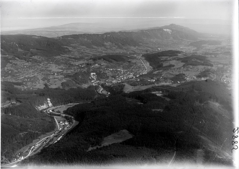 ETH-BIB-Sihltal, Sihlwald, Gattikon, Langnau, Albis, Uetliberg aus 1000 m-Inlandflüge-LBS MH01-002885