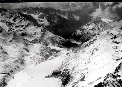 ETH-BIB-Silsersee, Maloya, Bergell, Val Bregaglia aus 3000 m-Inlandflüge-LBS MH01-005072