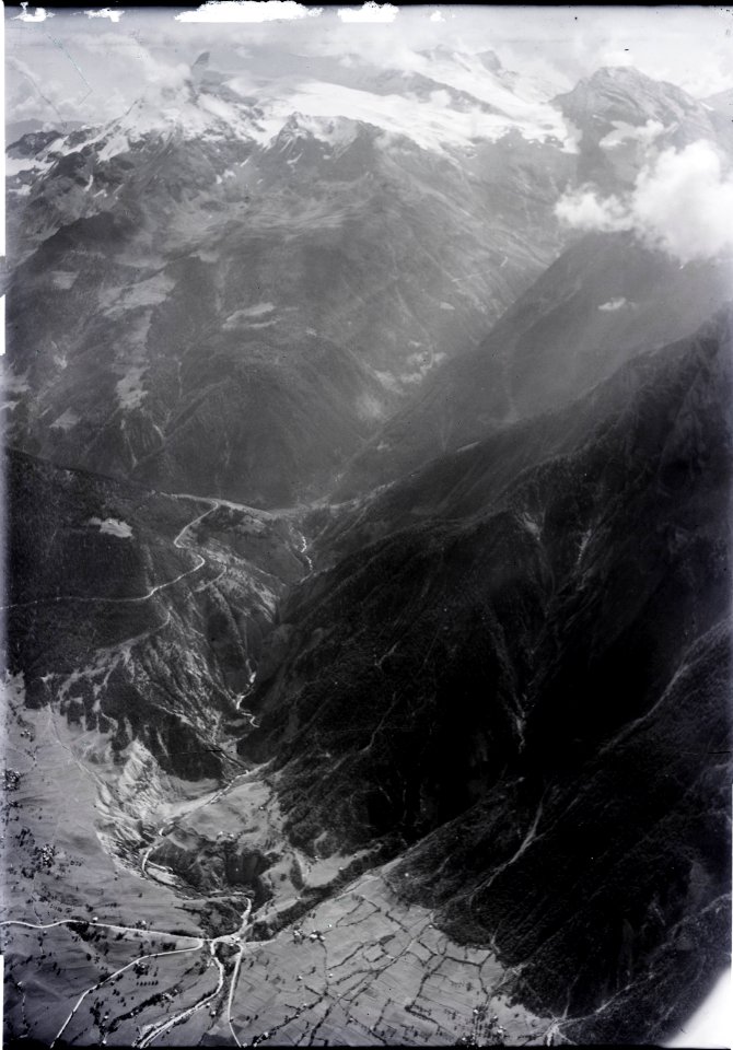 ETH-BIB-Simplonstrasse, Monte Leone aus 3600 m-Inlandflüge-LBS MH01-000201