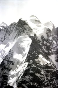 ETH-BIB-Silberhorn, Jungfrau v. W. aus 4100 m-Inlandflüge-LBS MH01-006216