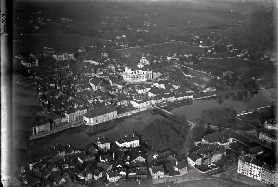 ETH-BIB-Solothurn v. S. aus 300 m-Inlandflüge-LBS MH01-001428