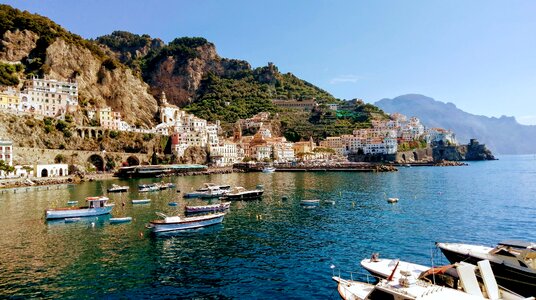 Vacation mediterranean coast photo