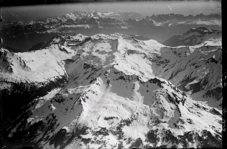 ETH-BIB-Spitzmeilen, Alvier, Churfirsten-Kette, Säntis aus 3000 m-Inlandflüge-LBS MH01-000137