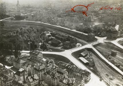 ETH-BIB-St. Gallen, Bahnhof St. Fiden-Inlandflüge-LBS MH03-1713 photo