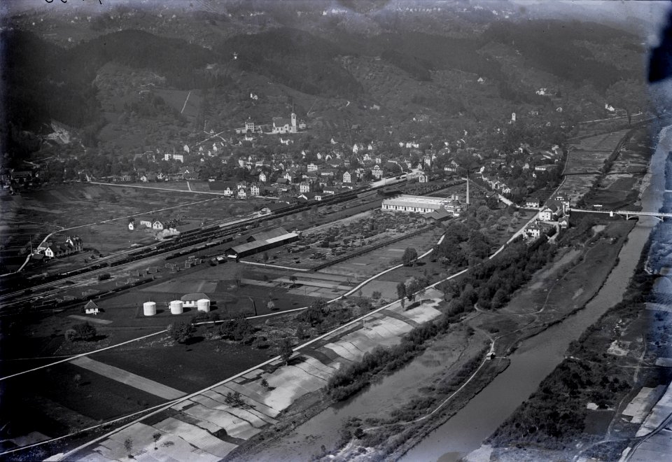 ETH-BIB-St. Margrethen v. O. aus 400 m-Inlandflüge-LBS MH01-004135