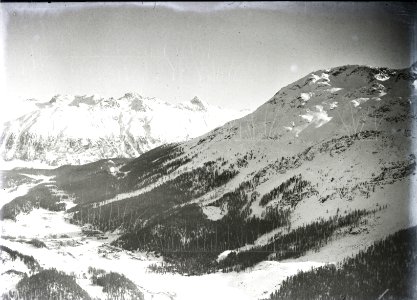 ETH-BIB-St. Moritz-Bad, Piz Muragel, Piz Languard v. W. aus 2300 m-Inlandflüge-LBS MH01-005592