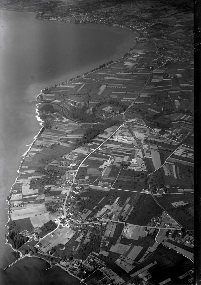 ETH-BIB-St. Sulpice, La Venoge-Mündung, Morges v. O. aus 500 m-Inlandflüge-LBS MH01-006079