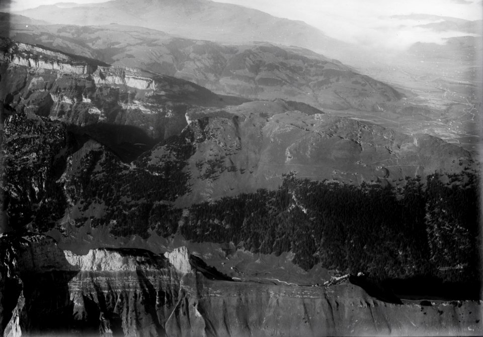 ETH-BIB-Stauberenchanzlen, Alpsigel, Wildkirchli, Solleg v. S. O. aus 3500 m-Inlandflüge-LBS MH01-002490